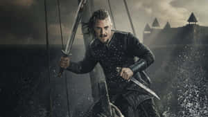 Majestic Kingdom Castle On A Serene Day Wallpaper