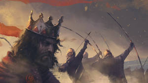 Majestic Leader In Total War Attila Wallpaper