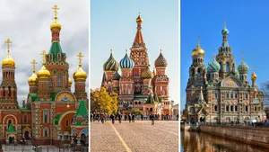 Majestic View Of Saint Basil's Cathedral Wallpaper