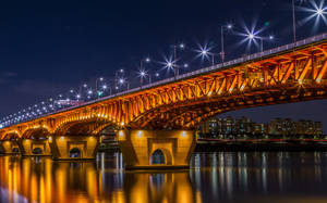 Majestic View Of Seongsu Bridge, South Korea Wallpaper