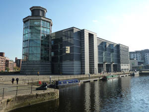 Majestic View Of Yorkshire Royal Armouries Museum Wallpaper