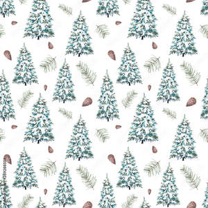 Majestic White Tree At Sunrise Wallpaper