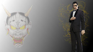 Majima Goro, Untamed Yakuza Wallpaper