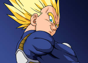 Majin Vegeta Smile 1053 X 758 Wallpaper