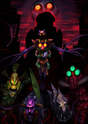 Majora's Mask Collection Wallpaper