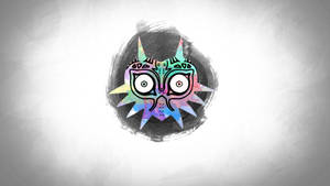 Majora's Mask Colorful Drawing Wallpaper