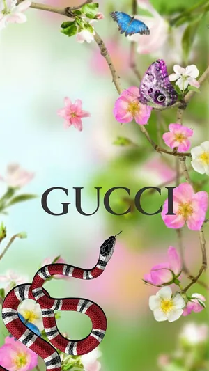 Make A Bold Statement With This Gucci Green Colour Wallpaper