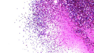 Make A Sparkle With Purple Glitter Wallpaper