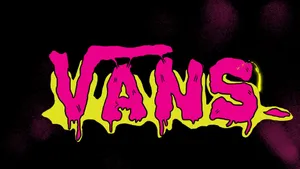 Make A Statement With The Iconic And Timeless Style Of Retro Pink Vans Wallpaper
