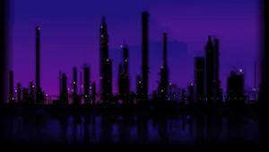Make A Statement With The Purple Aesthetics Computer Wallpaper