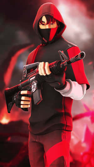 Make A Statement With The Ruby Skin And Stand Out In Fortnite Wallpaper