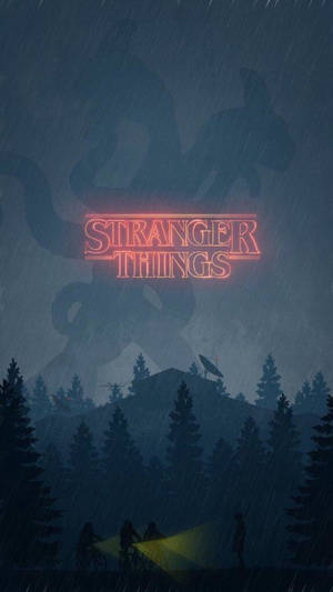 Make The World Of Stranger Things Come Alive With Your Mobile Phone Wallpaper