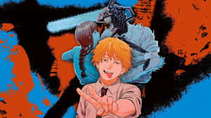 Makima And Chainsaw Man Pfp Wallpaper