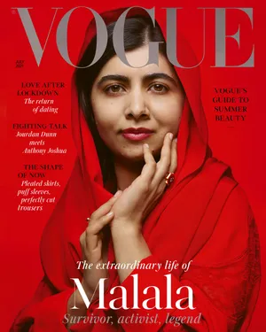 Malala Yousafzai Vogue Cover July2021 Wallpaper