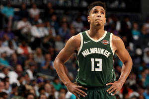 Malcolm Brogdon Of Milwaukee Bucks Wallpaper