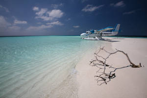 Maldives Air Taxi Wallpaper