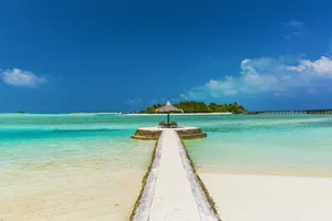 Maldives Summer Island Wallpaper