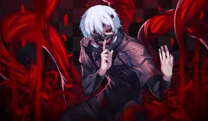 Male Anime Characters Ken Kaneki Wallpaper
