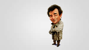 Male Film Artist Peter Falk Wallpaper