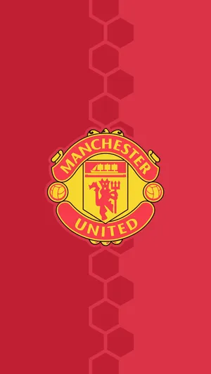 Manchester United Artwork Iphone Wallpaper