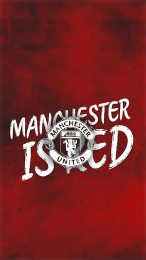 Manchester United Iphone Manchester Is Red Wallpaper