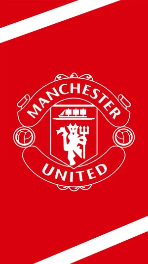 Manchester United Supporters Can Stay Connected With The Latest News And Videos Using Their Manchester United Branded Iphone Wallpaper