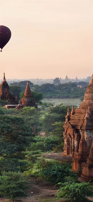Mandalay Scenery Iphone Photo Wallpaper