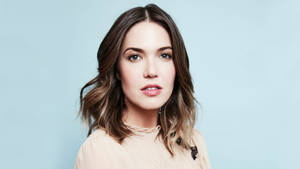 Mandy Moore Pink Lips Wallpaper