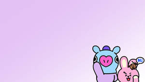 Mang Bt21 Iconic Trio Wallpaper