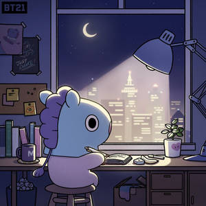 Mang Bt21 Illustration Art Wallpaper