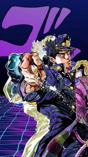 Manga Fans Unite And Get Ready To Read An Epic Journey: Jojo's Bizarre Adventure. Wallpaper