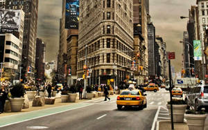 Manhattan Main Streets Wallpaper