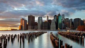 Manhattan Wide Shot Wallpaper