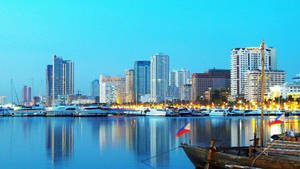 Manila Bay City View Wallpaper