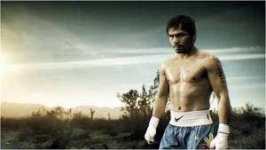 Manny Pacquiao In Tv Ad Wallpaper