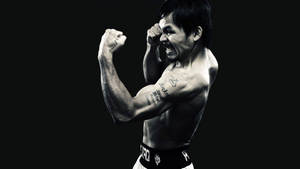 Manny Pacquiao Muscle Punch Wallpaper