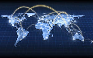 Map Of Social Network Wallpaper