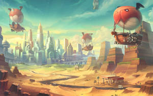 Maplestory 2 Scenery Digital Art Wallpaper