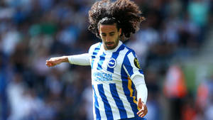 Marc Cucurella Striped Jersey Wallpaper