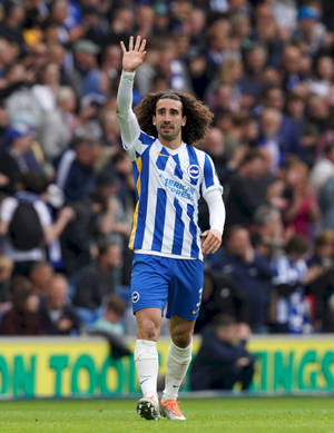 Marc Cucurella Waving Wallpaper