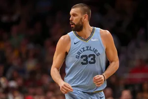 Marc Gasol At Pepsi Center Wallpaper