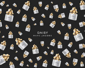 Marc Jacobs Silver Perfume Bottles Wallpaper