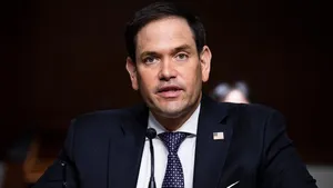 Marco Rubio In A Suit Wallpaper