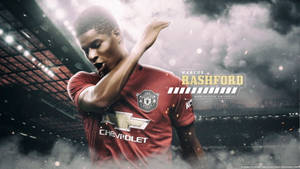 Marcus Rashford Smokey Edit Wallpaper