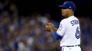 Marcus Stroman Holding Baseball Wallpaper