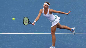 Maria Kirilenko In Action Wallpaper