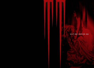 Marilyn Manson Posing On Stage Wallpaper