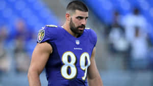 Mark Andrews No. 89 Of Baltimore Ravens Wallpaper