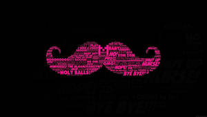 Markiplier Pink Moustache Wallpaper