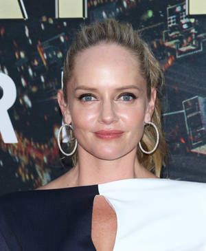 Marley Shelton At Skyscraper Premiere 2018 Wallpaper